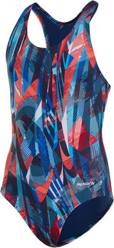 Sporti Girls' Athletic Racer Back One-Piece Swimsuit, Bathing Suits