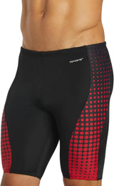 Sporti Men's Athletic Jammer Swimsuit, Multi-Color Solid Competitive Suit