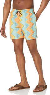 Billabong Mens Standard Elastic Waist Stretch Sundays Layback Boardshort Swim Short Trunk, 17 Inch Outseam