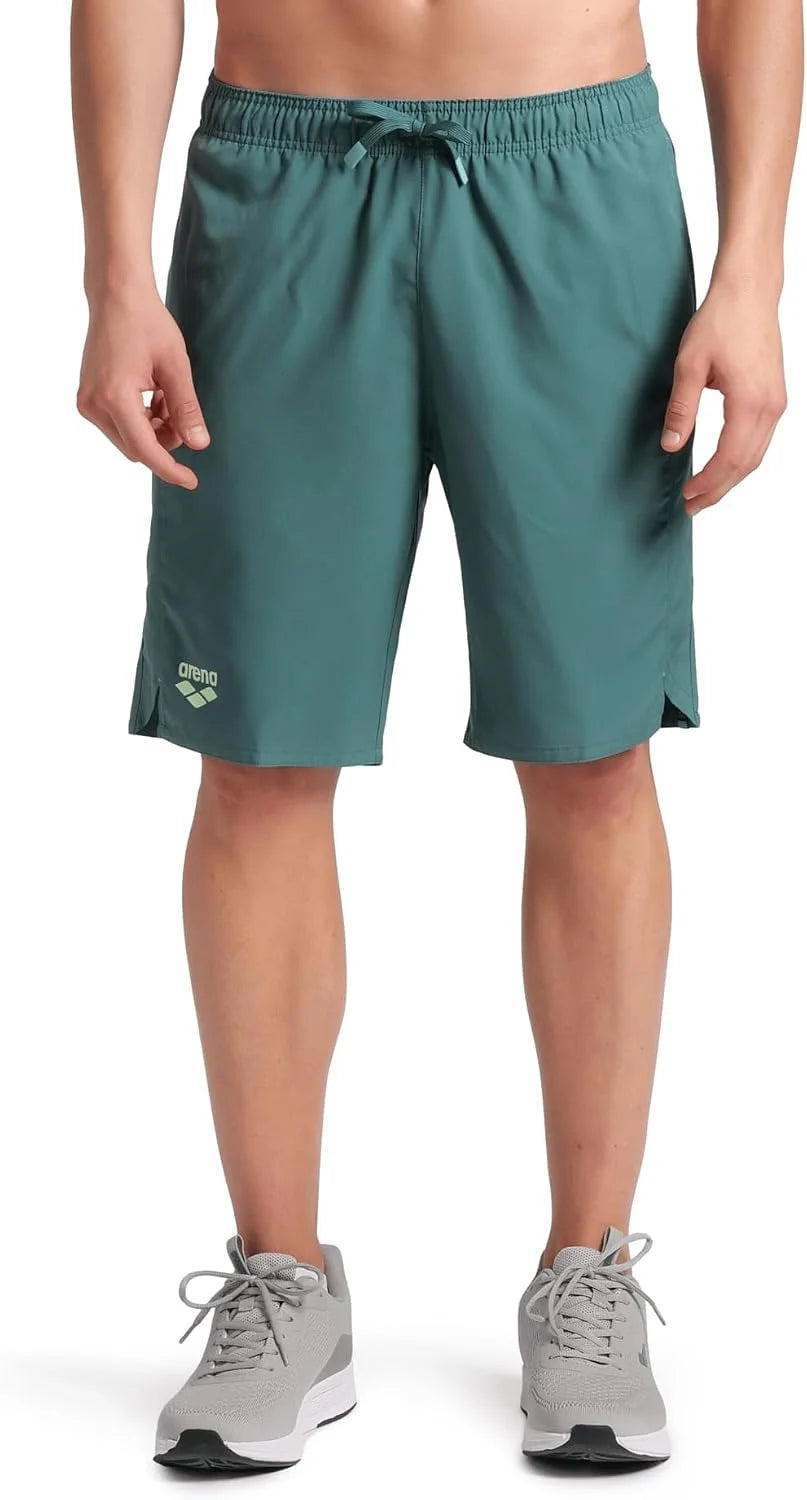 ARENA Bermuda Swim Trunk Shorts for Men and Women, Beach, Pool Athletic Bathing Suit