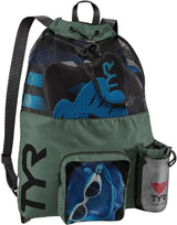 TYR Big Mesh Mummy Backpack, Red/Navy