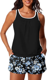 Summer Mae Womens Tankini Swimsuits Two Piece with Pockets Bathing Suits