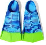 Kids Swim Fins Short Blade Training Flippers for Lap Swimming
