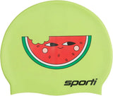 Sporti Unisex-Adult Limited Edition Silicone Swim Cap, Abstract Designs