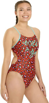 Sporti Micro Back Women's Athletic One Piece Swimsuit - Competitive Bathing Suit for Lap Swimming