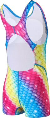 J.E Sterguard Girls' One Piece Swimsuit Athletic Girls Bathing Suits, Competition Girl Swimsuits Size 6-16 Years