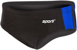 Sporti Boy's Athletic Swim Brief Swimsuit, Youth Competition Swimwear