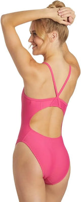 Sporti Women's Athletic Thin Strap One Piece Swimsuit, Bathing Suits Adults
