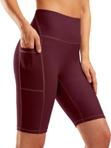 G Gradual Women's 9" High Waisted Swim Board Shorts with Pockets