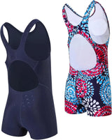 J.E Sterguard Girls' One Piece Swimsuit Athletic Girls Bathing Suits, Competition Girl Swimsuits Size 6-16 Years