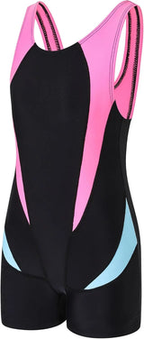 J.E Sterguard Girls' One Piece Swimsuit Athletic Girls Bathing Suits, Competition Girl Swimsuits Size 6-16 Years