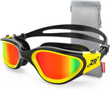 ZIONOR Swim Goggles, Upgraded G1 Polarized Swimming Goggles Anti-fog for Adult Men Women