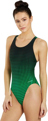 Sporti Women's Athletic Wide Strap One-Piece Swimsuit, Multiple Colors