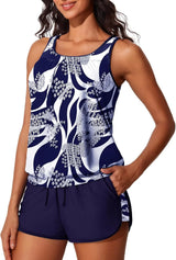 Summer Mae Womens Tankini Swimsuits Two Piece with Pockets Bathing Suits
