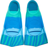 Kids Swim Fins Youth Short Blade Swimming Training Flippers