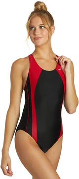 Sporti Women's Athletic Wide Strap One-Piece Swimsuit, Multiple Colors