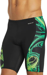 Sporti Men's Athletic Jammer Swimsuit, Multi-Color Solid Competitive Suit