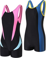 J.E Sterguard Girls' One Piece Swimsuit Athletic Girls Bathing Suits, Competition Girl Swimsuits Size 6-16 Years
