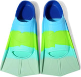 Kids Swim Fins Short Blade Training Flippers for Lap Swimming