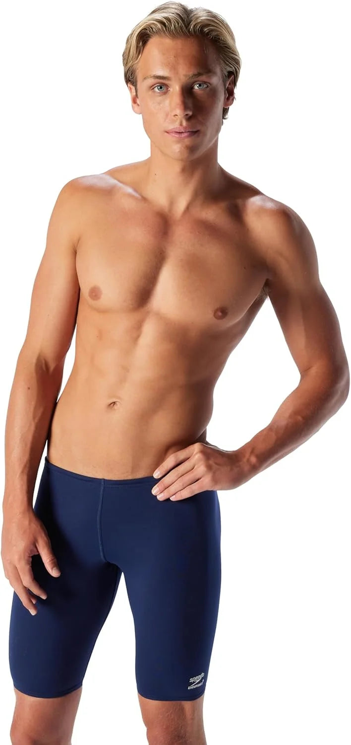 Speedo Mens Swimsuit Jammer Endurance+ Solid USA Adult