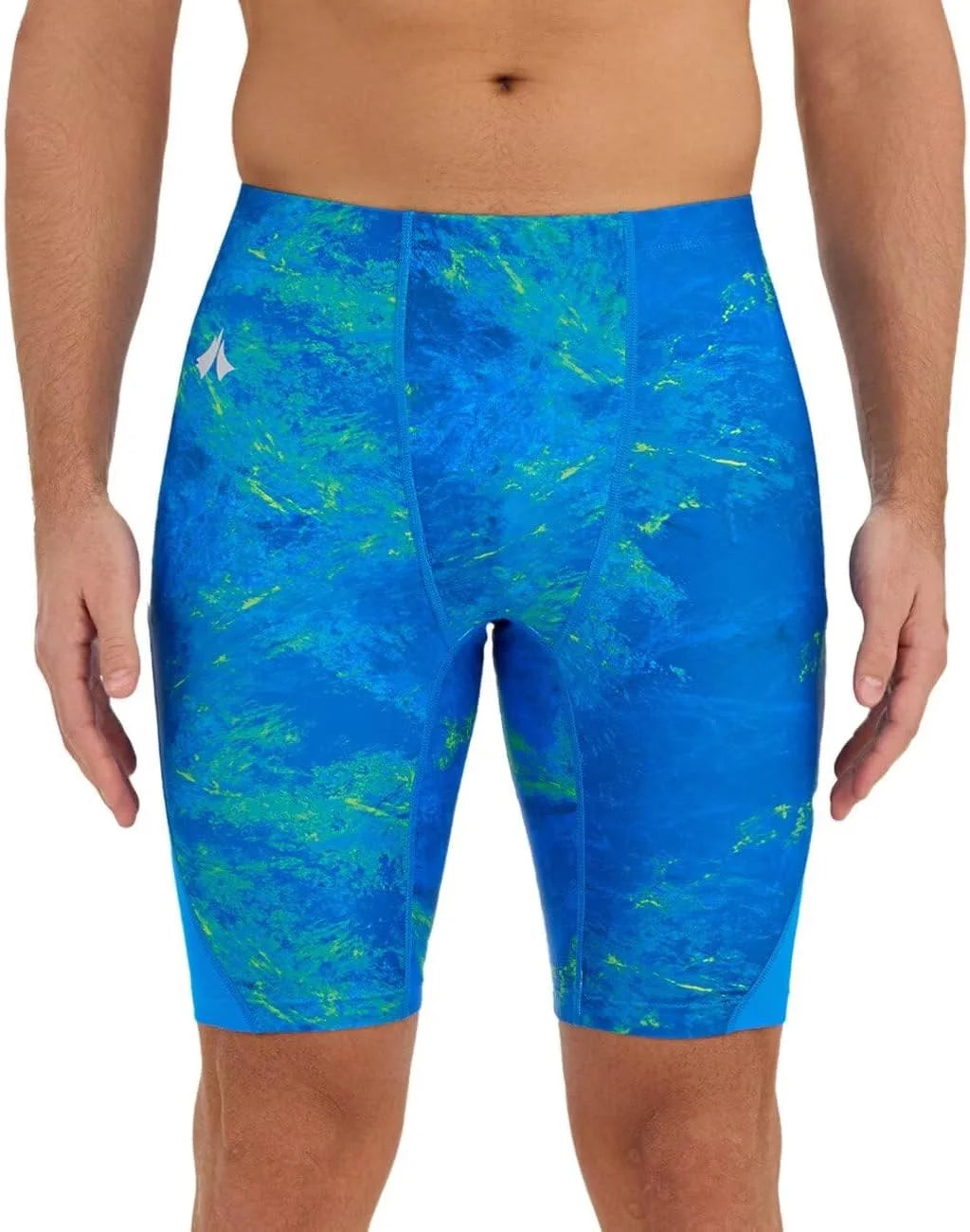 Swim Jammers for Men Athletic Training Endurance Swimsuit Durable Team Lap Swimming Racing Competition Swimwear