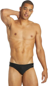 Sporti Men's Athletic Swim Brief Swimsuit, Printed Colors & Solid Swimwear