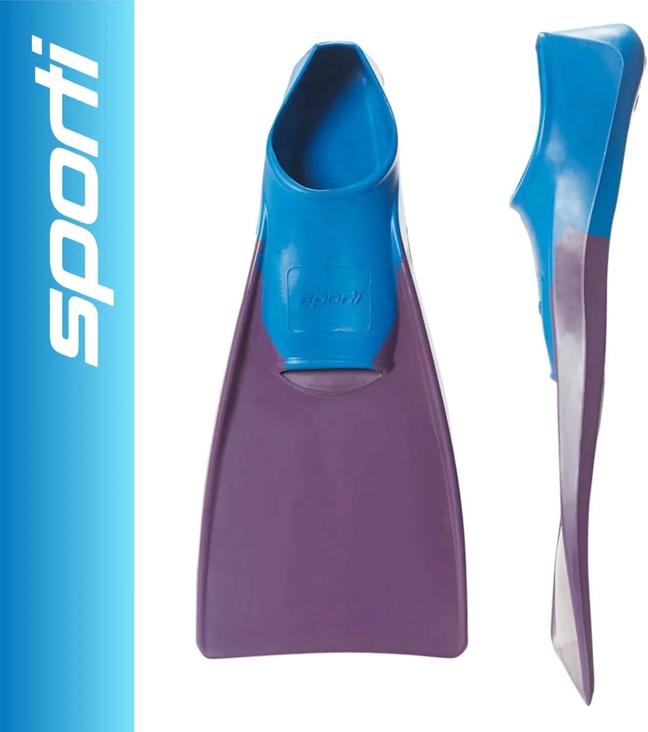 Sporti Unisex-Adult & Kids Long Floating Swim Fins for Pool Lap Swimming