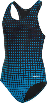 Sporti Girls' Athletic Racer Back One-Piece Swimsuit, Bathing Suits