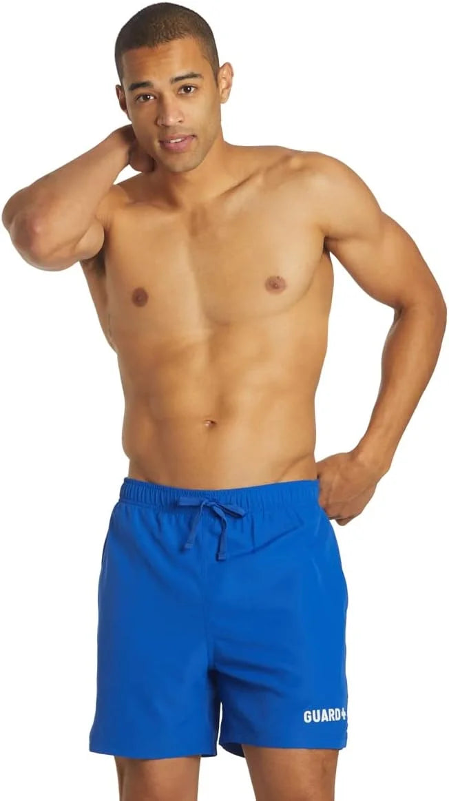 Sporti Men's Athletic Swim Trunk, 5.5 in Inseam, Volley Swim Shorts