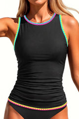 Daci Tankini Tops for Women Tummy Control Swim Top Only