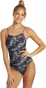 Sporti Micro Back Women's Athletic One Piece Swimsuit - Competitive Bathing Suit for Lap Swimming