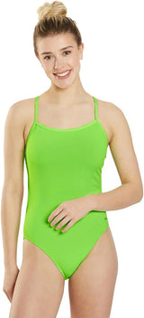 Sporti HydroLast Women's Athletic Micro Back One-Piece Swimsuit Competition