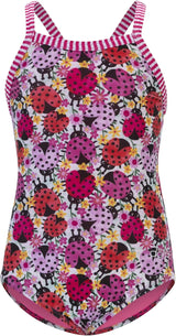 Dolfin Little Girls One Piece Swimsuit for Little Girls and Toddlers
