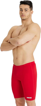 Arena Men's Team Colors Solid Swim Jammer MaxLife Athletic Swimwear Pool Training Swimsuit Competitive Swimming Bathing Suit