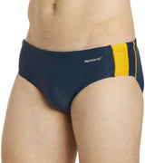 Sporti Men's Athletic Swim Brief Swimsuit, Printed Colors & Solid Swimwear