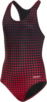 Sporti Girls' Athletic Racer Back One-Piece Swimsuit, Bathing Suits