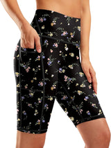 G Gradual Women's 9" High Waisted Swim Board Shorts with Pockets
