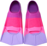 Kids Swim Fins Youth Short Blade Swimming Training Flippers