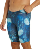 Sporti Men's Athletic Jammer Swimsuit, Multi-Color Solid Competitive Suit
