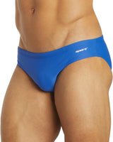 Sporti Men's Athletic Swim Brief Swimsuit, Printed Colors & Solid Swimwear