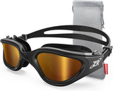 ZIONOR Swim Goggles, Upgraded G1 Polarized Swimming Goggles Anti-fog for Adult Men Women