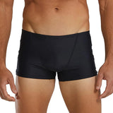 TYR Men's Square Leg Swimsuit - TYReco Eco Solid Lap Swimming Trunk Brief