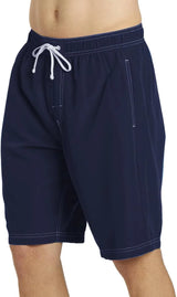 Sporti Men's Athletic Hybrid Cargo Swim Trunk, Quick Dry Swim Shorts