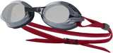 Sporti Unisex-Adult Mirrored Swim Goggles Max Vision for Training & Racing