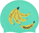 Sporti Unisex-Adult Limited Edition Silicone Swim Cap, Abstract Designs