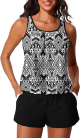Summer Mae Womens Tankini Swimsuits Two Piece with Pockets Bathing Suits