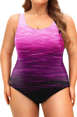 Holipick Women's Plus Size One Piece Tummy Control Bathing Suit