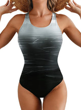 Herseas One Piece Swimsuit Women Slimming Tummy Control Bathing Suit Crisscross Back Athletic Modest Swim Suit 2026