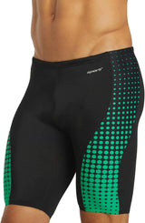 Sporti Men's Athletic Jammer Swimsuit, Multi-Color Solid Competitive Suit