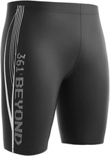 361° Swim Jammers for Men, Pro Racing Training Swimsuit, Chlorine Resistant Endurance Mens Swim Suit Swimwear Tech Pant